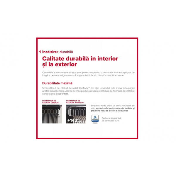 Ariston Genus One Plus WIFI 35 kW (3301779), 5 ani GARANTIE