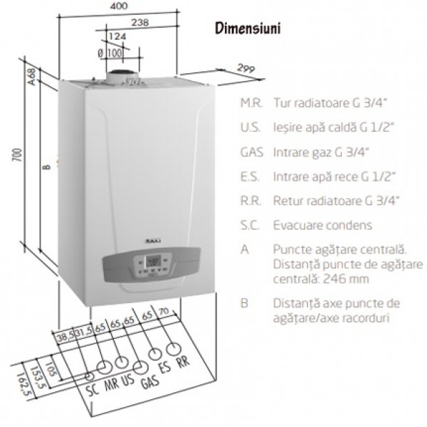 Baxi DUO-TEC COMPACT E 24 (A7722082)