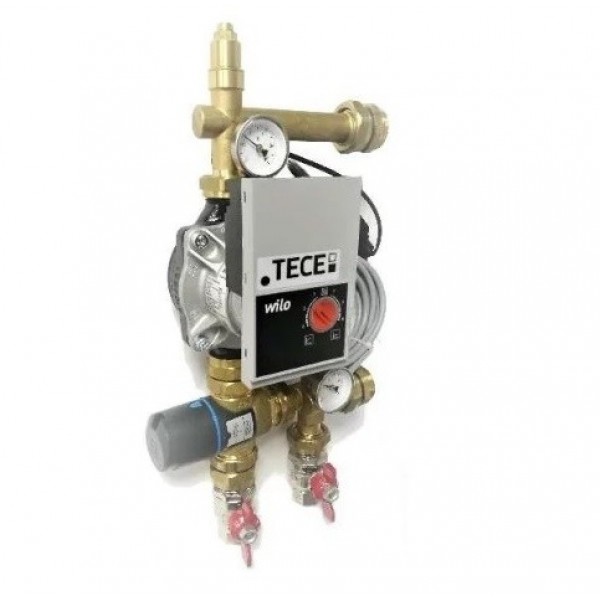 TECE Grup amestec si pompare cu vana termostatica 3 cai + pompa WIlo (77840034) TECE Grup amestec si pompare cu vana termostatica 3 cai + pompa WIlo (77840034)