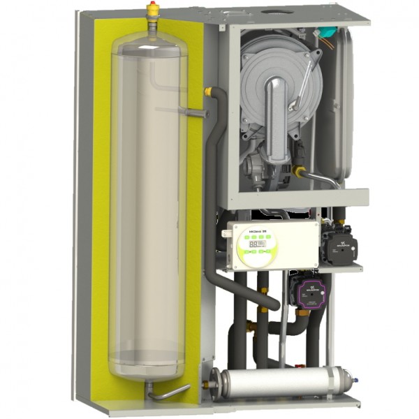 Centrala Termica Motan MKDens 35 BA PLUS, 35 kW cu boiler incorporat de 40 litri (C38GC35-BA)