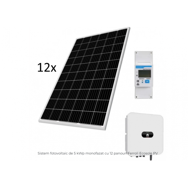 Ferroli Pachet 5 kWp M Ecosole PV (FPV5000TL)