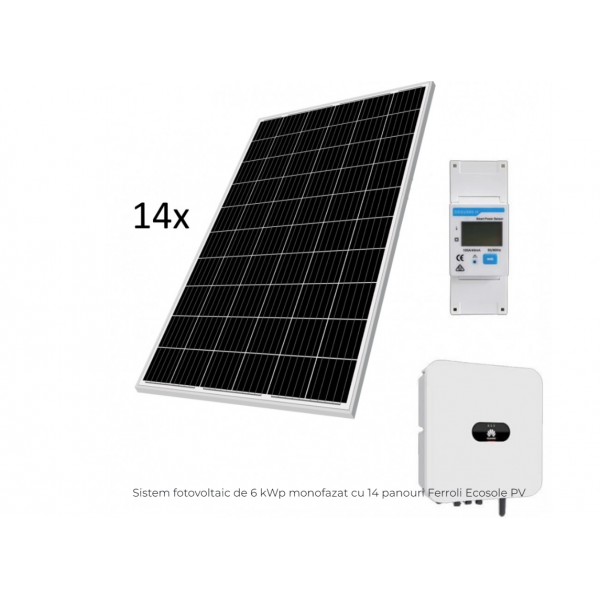 Ferroli Pachet 6 kWp M Ecosole PV (FPV6000TL)