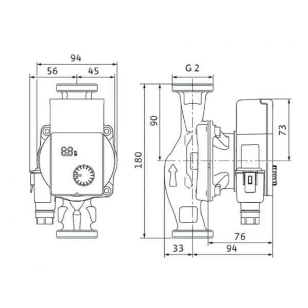 WILO Pompa De Circulatie Wilo Yonos Pico1.0 - 30/1-4 (4248088) WILO Pompa De Circulatie Wilo Yonos Pico1.0 - 30/1-4 (4248088)