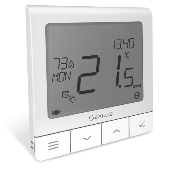 Salus Termostat RF seria Quantum pentru doză, 230V SQ610