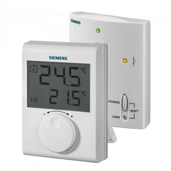 Siemens Termostat digital, neprogramabil, fara fir (RDH100RF/SET)