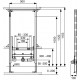 TECE Modul bideu TECEprofil, H 1120 mm (9330000)