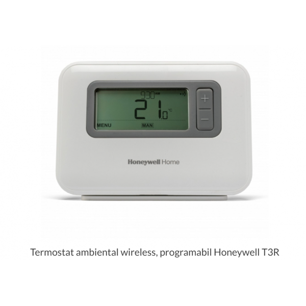 Termostat ambiental wireless, programabil Honeywell T3R