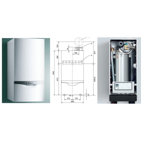 Vaillant ecoTec Plus VU OE 1206/5-5 - Incalzire (0010010789)