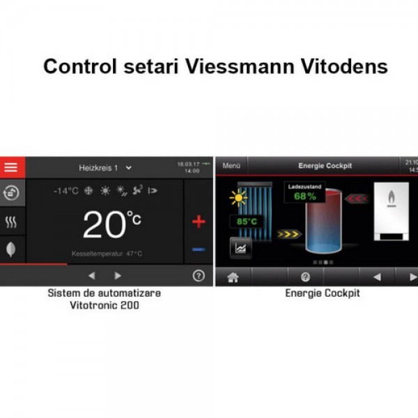 Viessmann Vitodens 200-W 25kW, cu afisaj de 7" (Z020085)